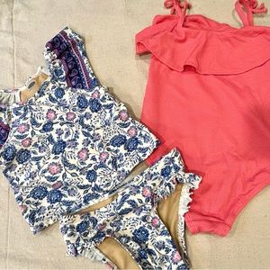 Toddler girls bathing suits